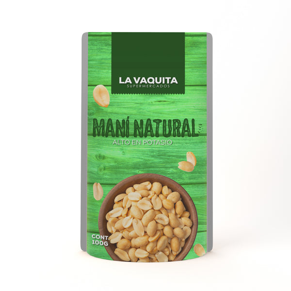 MANI SIN SAL LA VAQUITA 100G